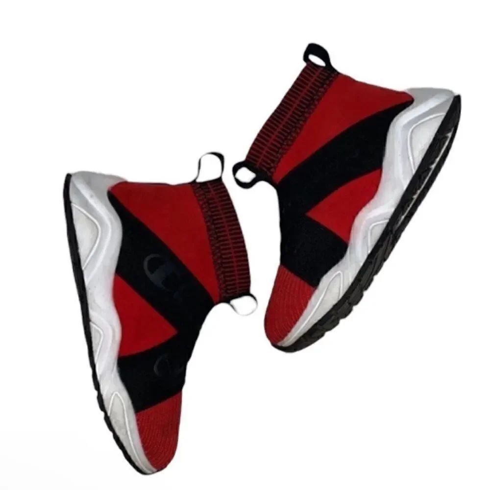 Champion Red and Black Boys Sneakers(Size 08)